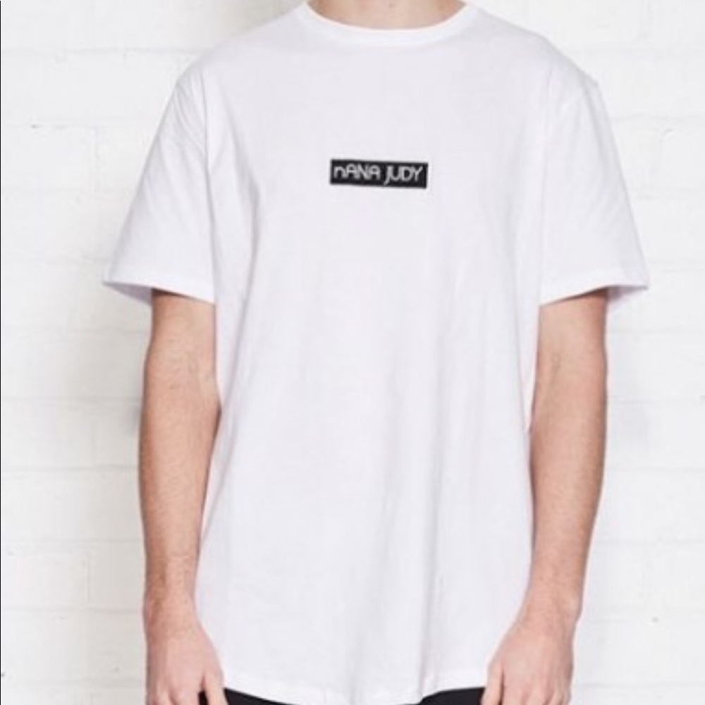 NWT nANA jUDY Strand Tee- White
